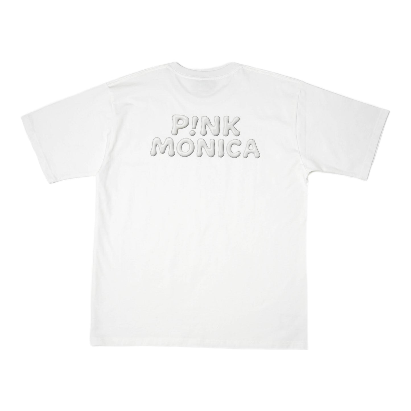 OVERSIZED BUBBLE FLOATING TEE (WHITE)