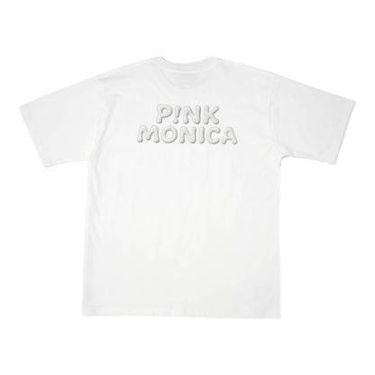 OVERSIZED BUBBLE FLOATING TEE (WHITE)
