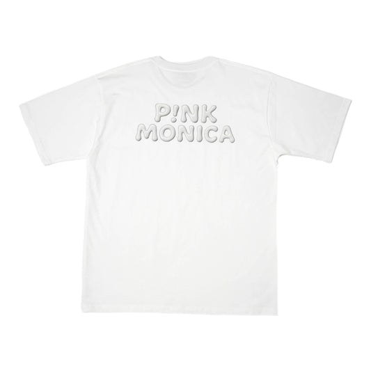OVERSIZED BUBBLE FLOATING TEE (WHITE)