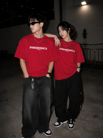 OVERSIZED PINKMONICA "I LOVE THAT" (PINK)