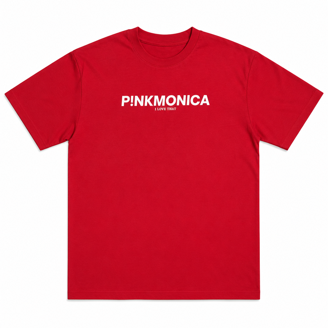 OVERSIZED PINKMONICA "I LOVE THAT" (PINK)