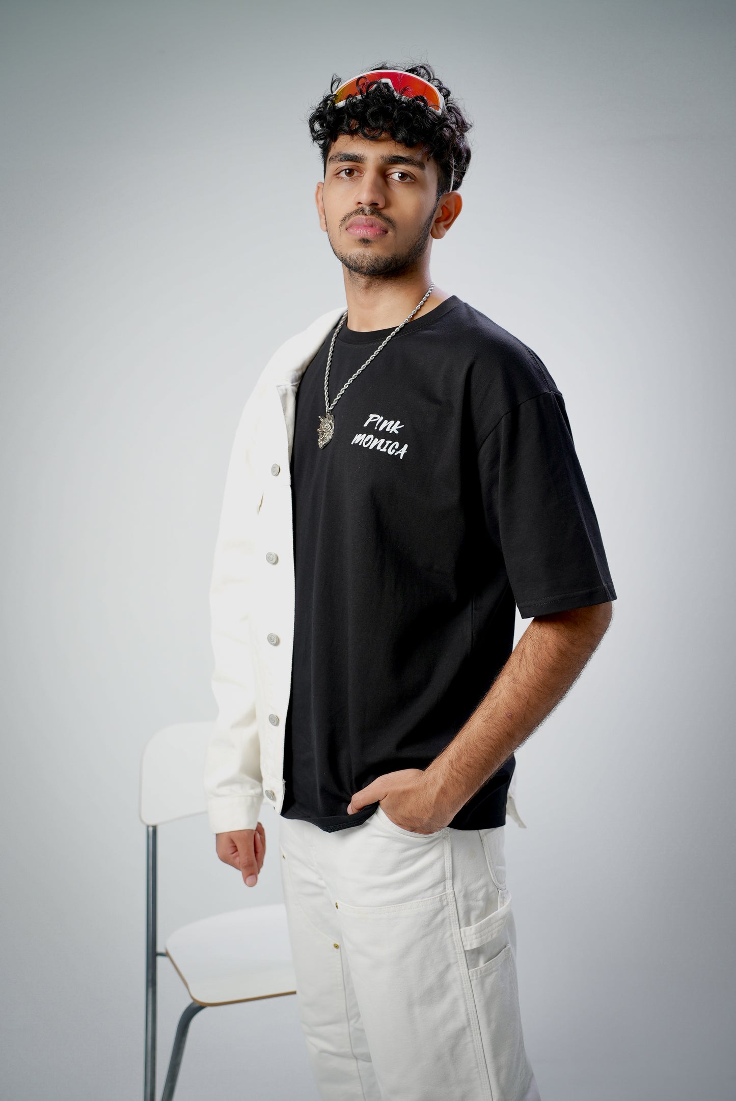 OVERSIZED P!NK MONICA 1.0 (BLACK)