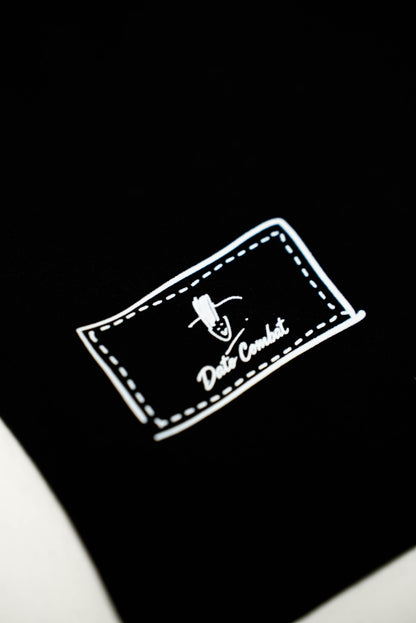 OVERSIZED BUBBLE FLOATING TEE (BLACK)