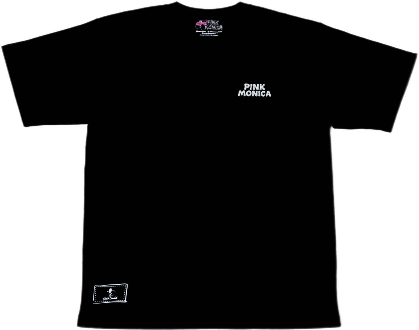 OVERSIZED BUBBLE FLOATING TEE (BLACK)