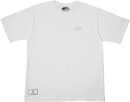 OVERSIZED BUBBLE FLOATING TEE (WHITE)