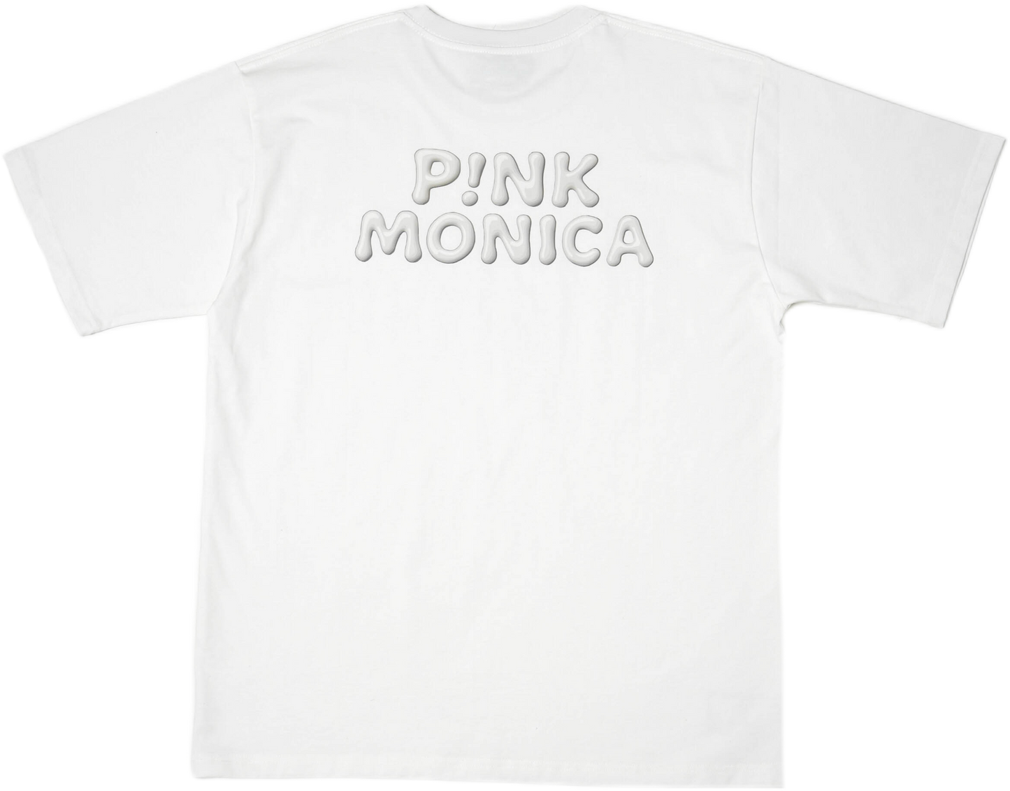 OVERSIZED BUBBLE FLOATING TEE (WHITE)