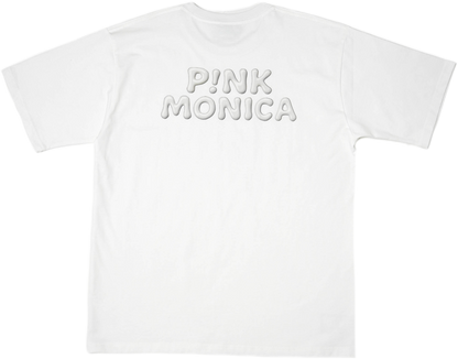 OVERSIZED BUBBLE FLOATING TEE (WHITE)