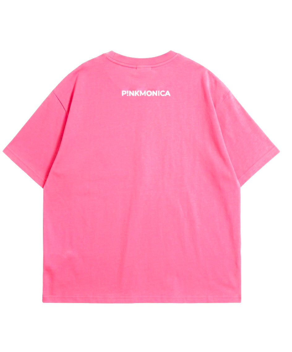 OVERSIZED PINKMONICA "I LOVE THAT" (LIGHT PINK)
