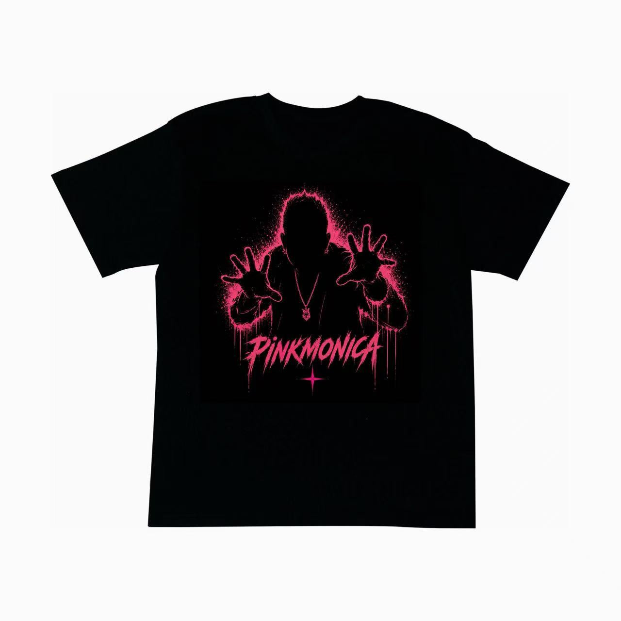 OVERSIZED P!NK SIGNATURE TEE (BLACK)