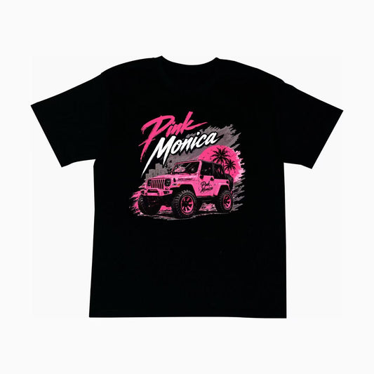 OVERSIZED P!NK JUNGLE TEE (BLACK)